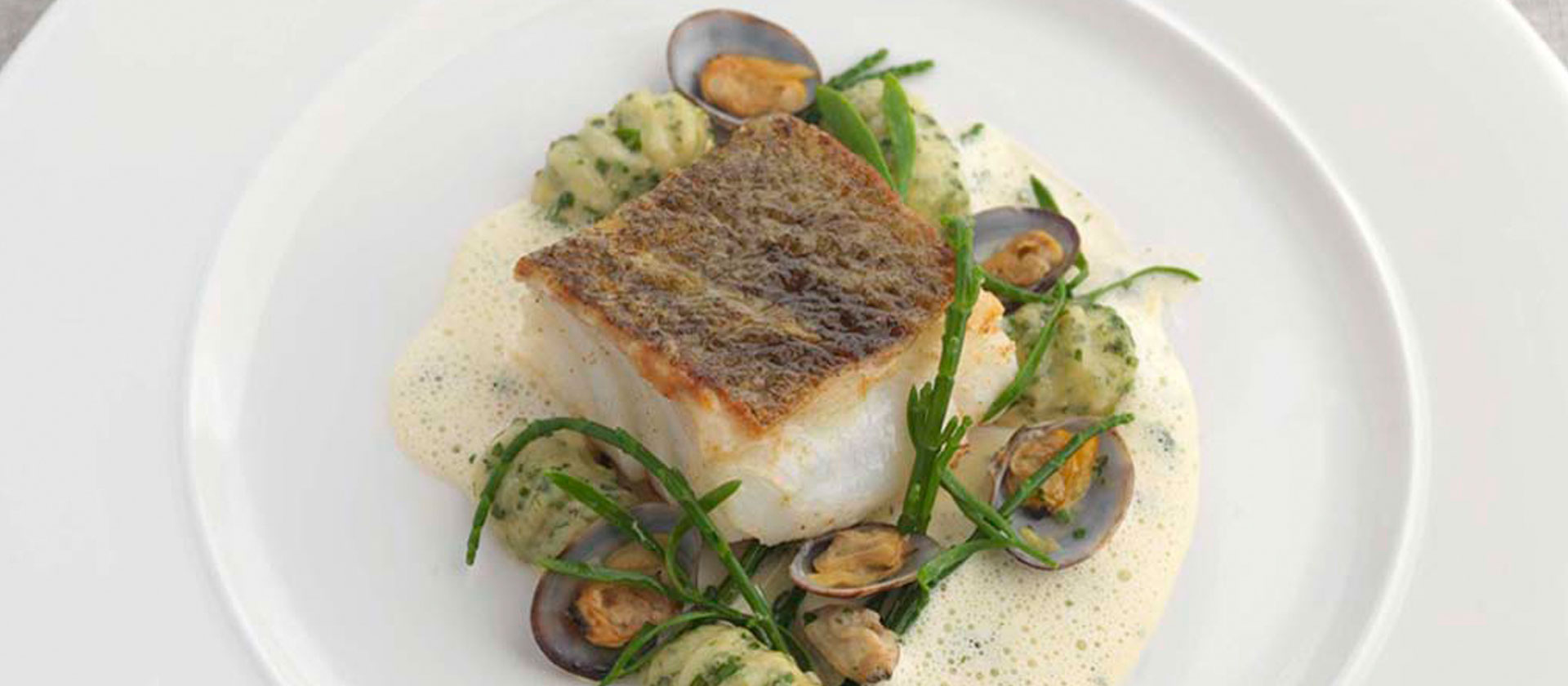Pan Roasted Cod with Herb Gnocchi