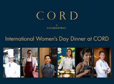 International Women's Day Dinner at Cord