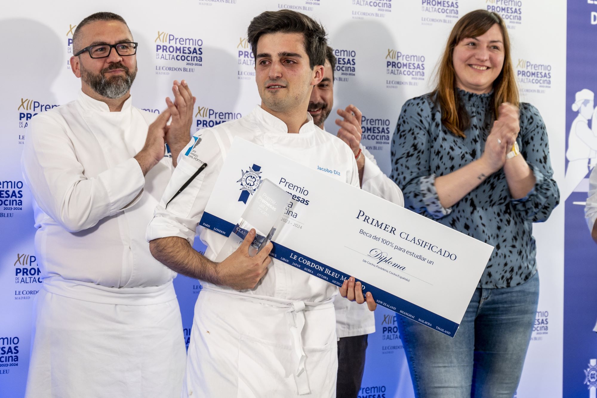 Jacobo Diz, ganador de la XII edición del Premio promesas de la alta cocina 