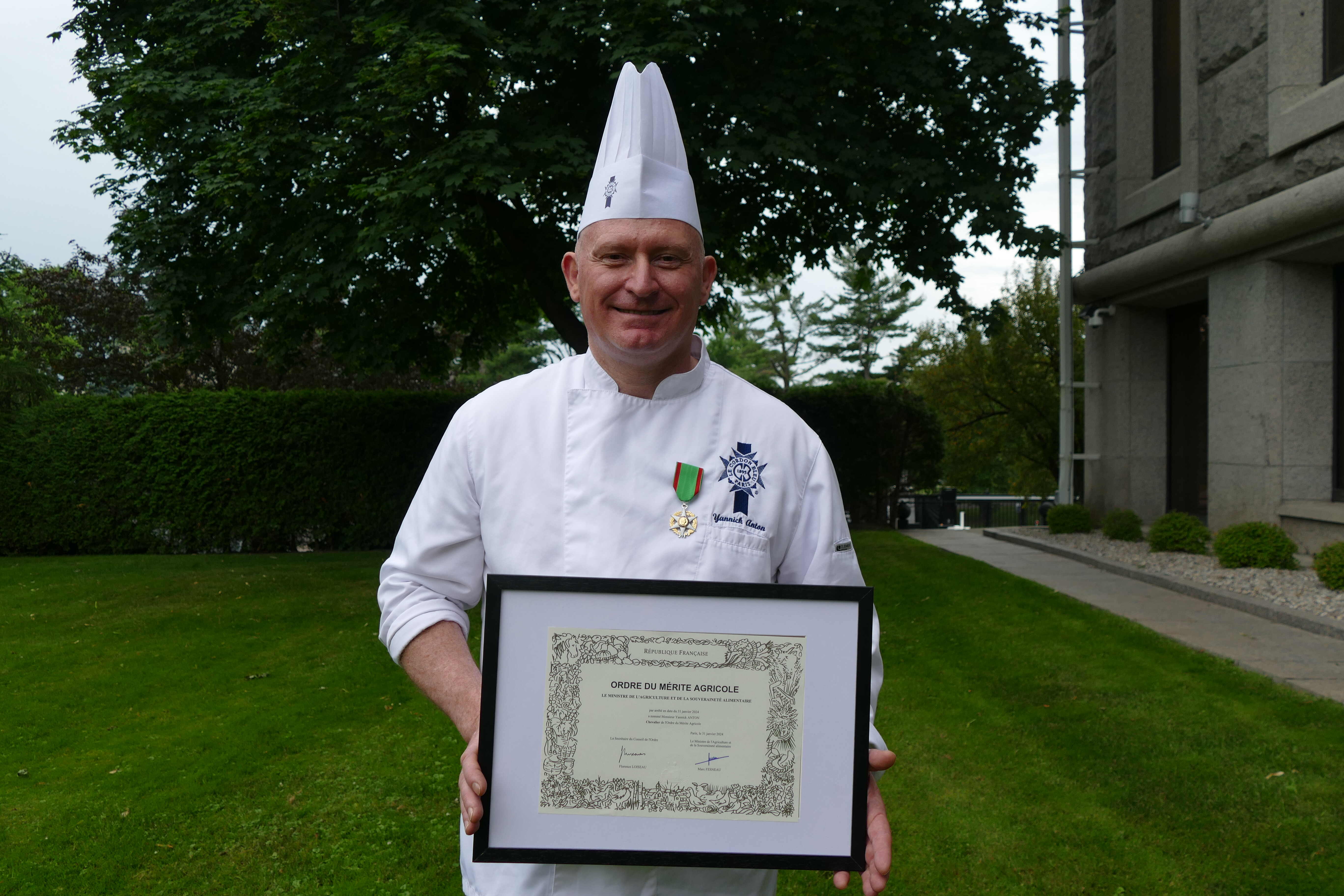 Chef Yannick Award
