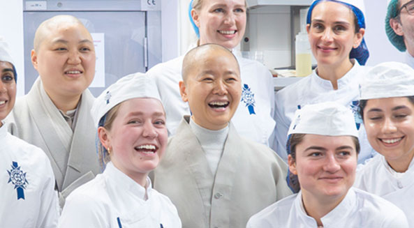 Temple Food Demonstration with Venerable Beop Song