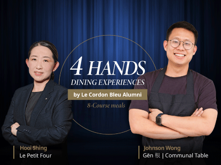 4 hands Dining Experience by Le Cordon Bleu Alunni in Penang