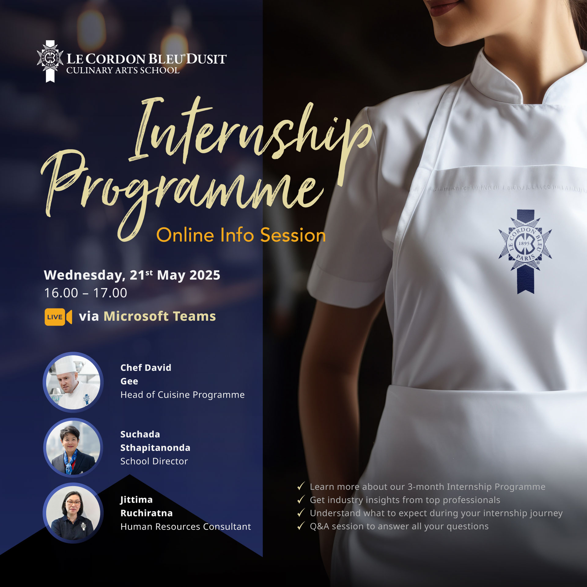 Internship Programme Online Info Session