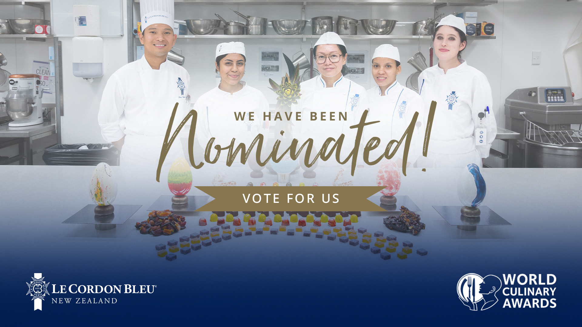 Vote for Le Cordon Bleu New Zealand! 