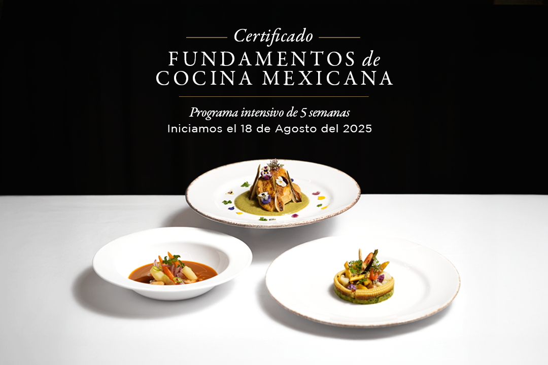 Certificado Fundamentos de Cocina Mexicana