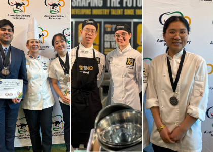 Le Cordon Bleu students shine on national stage at Fine Foods Australia