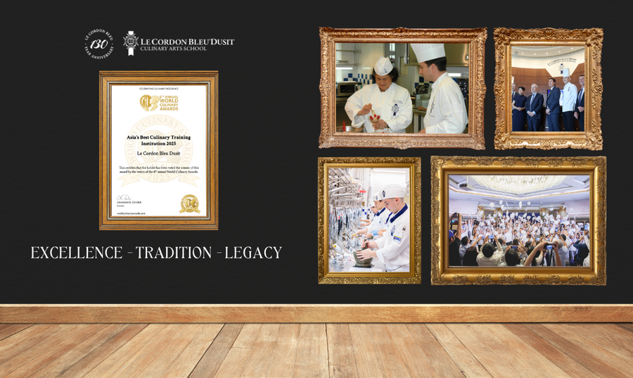 Le Cordon Bleu Dusit Named Asia’s Best Culinary Training Institution 2025