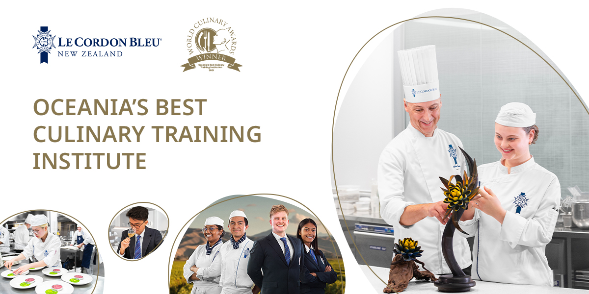 Le Cordon Bleu New Zealand Named Oceania’s Best Culinary Training Institution 2025