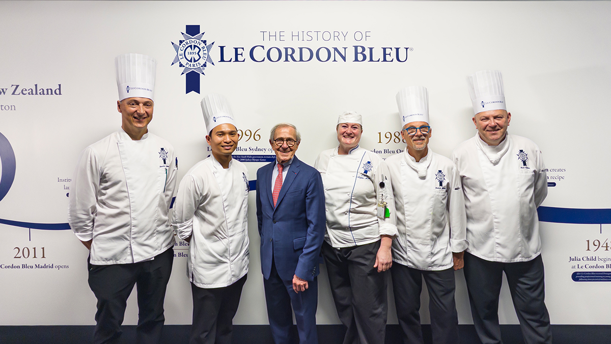 President & Chief Executive Officer visit Le Cordon Bleu New Zealand