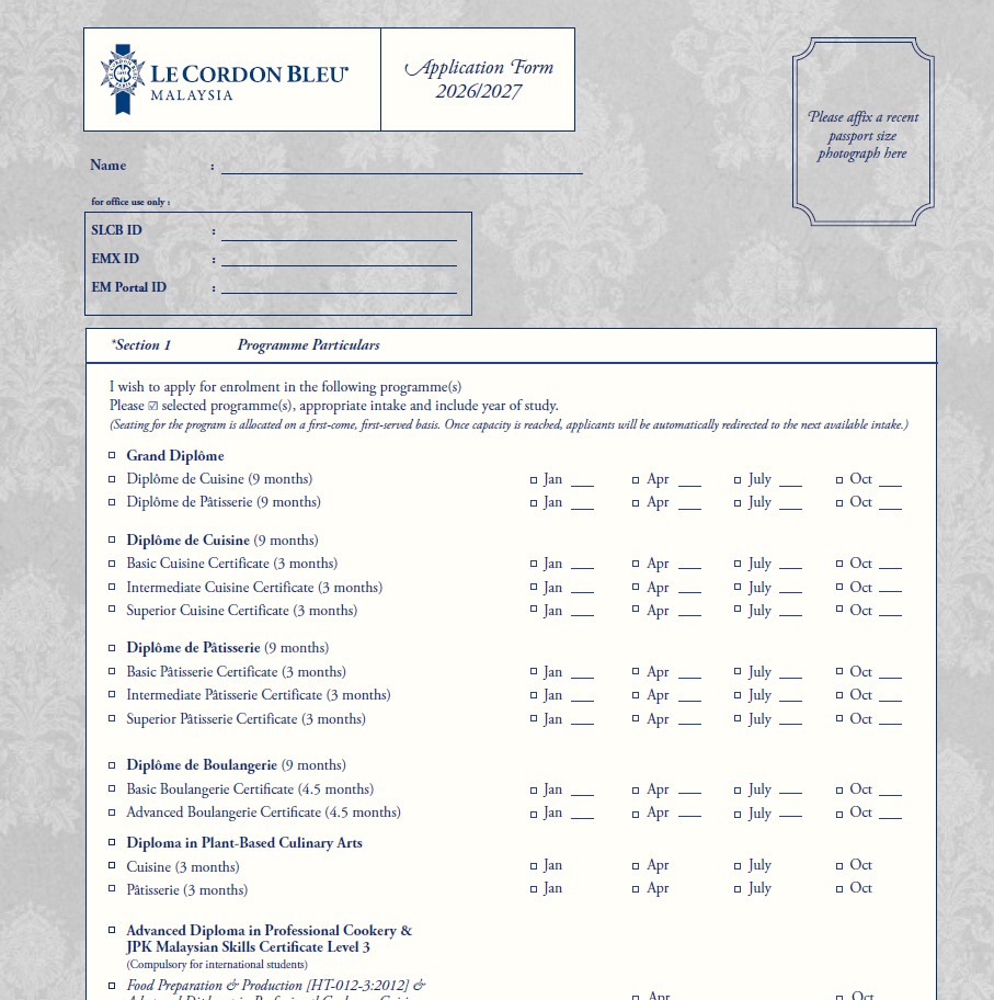 LCB Application Form 2026