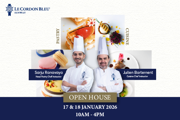 Sunway Le Cordon Bleu Open House 17 & 18 Jan 2026