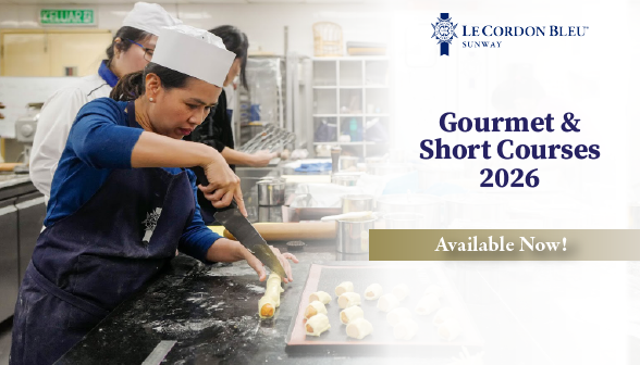 Le Cordon Bleu Malaysia Gourmet & Short Courses 2026 