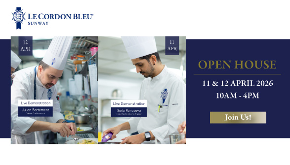 Experience Sunway Le Cordon Bleu Open House 11 & 12 April 2026