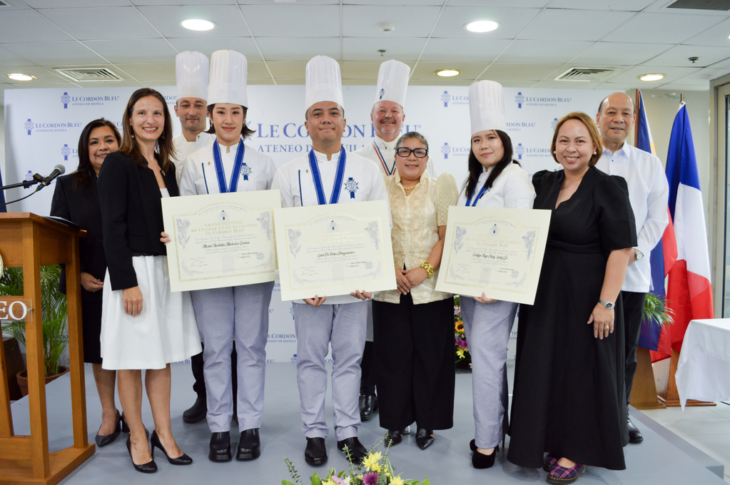Le Cordon Bleu Ateneo Celebrates Graduation of Pioneer Batch of Diplôme de Pâtisserie and Grand Diplôme