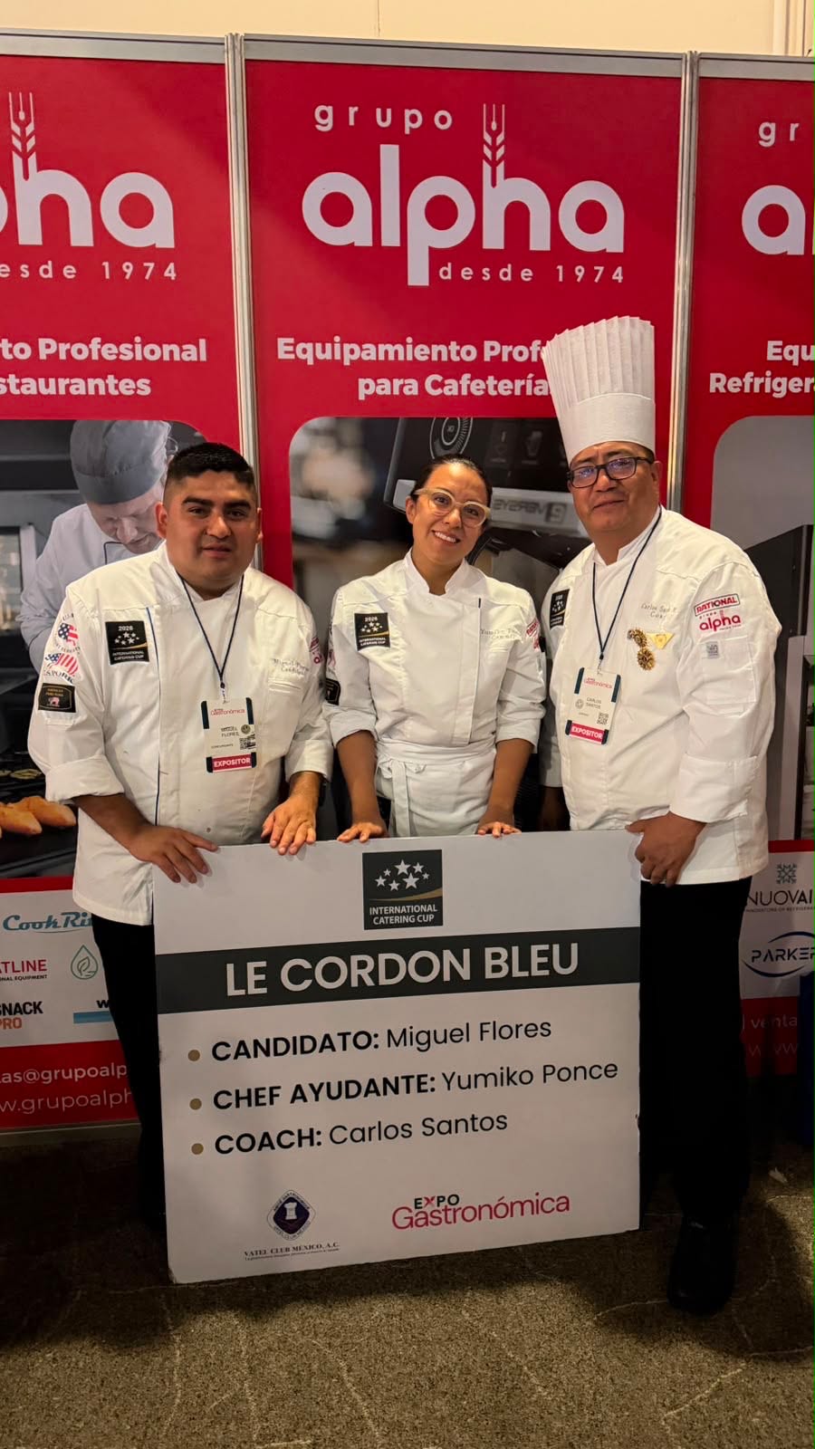 CHEF DE LE CORDON BLEU MÉXICO OBTIENE EL SEGUNDO LUGAR EN EL INTERNATIONAL CATERING CUP 2026