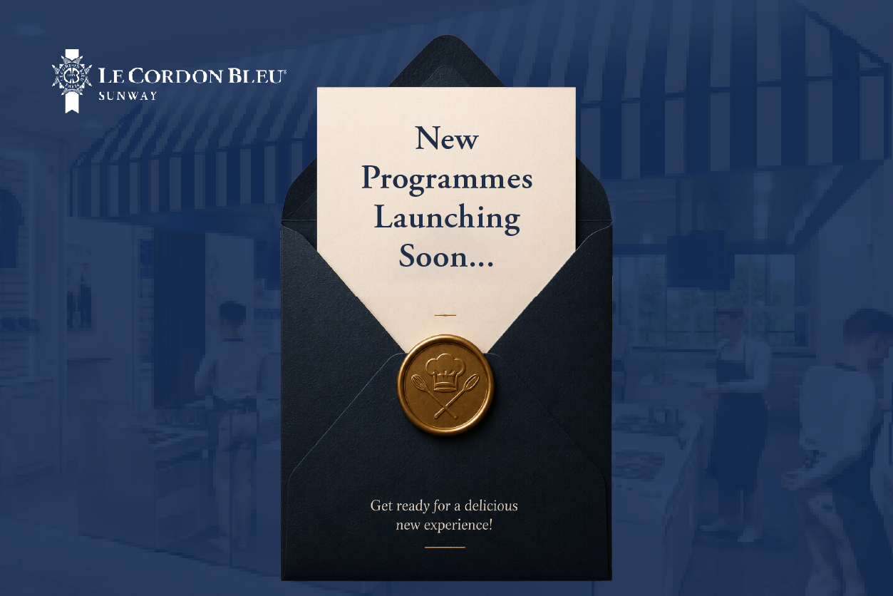 Something exciting is coming! Discover two new learning pathways designed for aspiring food entrepreneurs and passionate pastry enthusiasts.