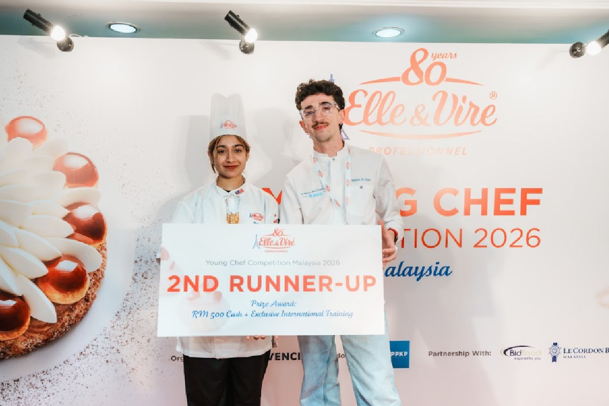 Our Alumna Usha Named 2nd Runner-Up at the Elle & Vire Young Chef Competition