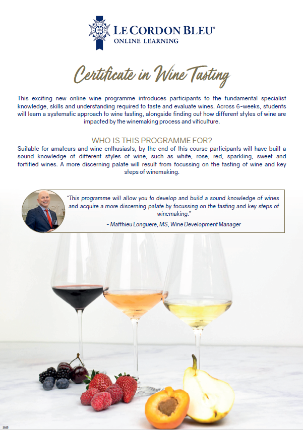 Certificate in Wine Tasting