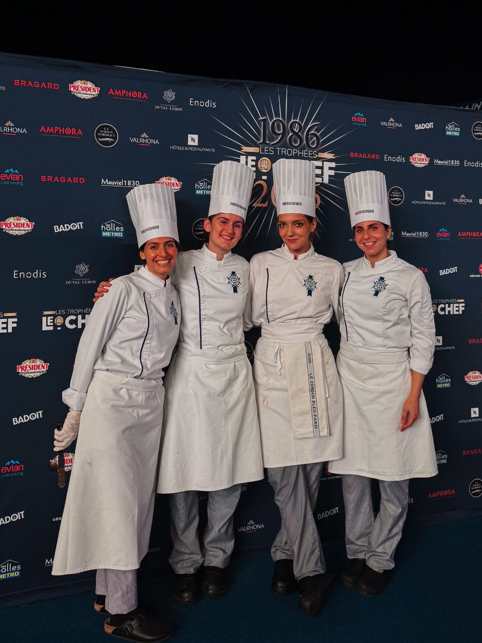 &Eacute;tudiantes Le Cordon Bleu Paris au Parc des Princes
