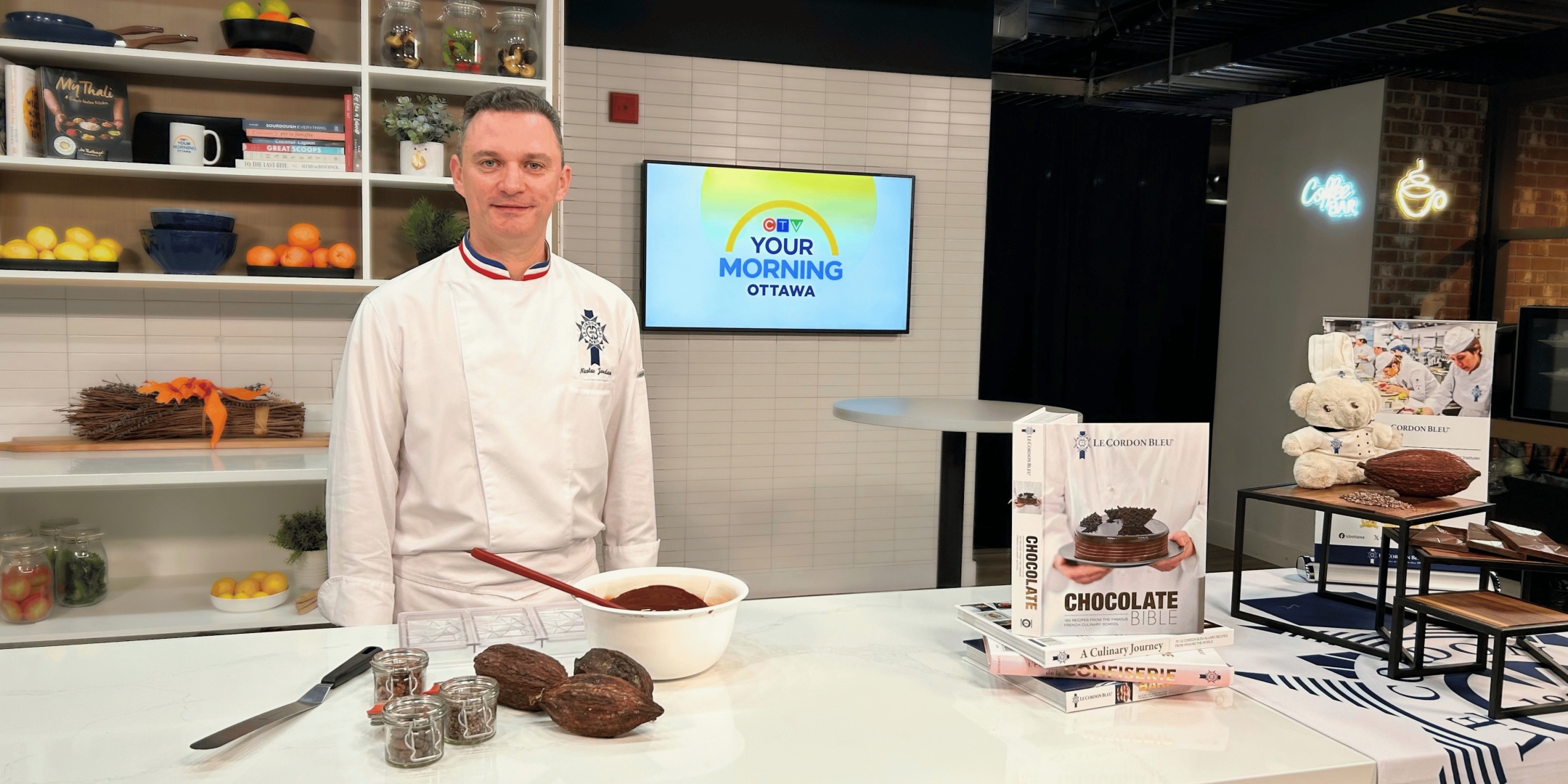 Chef Nicolas Jordan, M.O.F. Talks Chocolate on CTV Morning Live