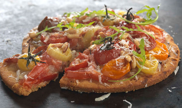 Try this delicious Tomato and Polenta Tart recipe