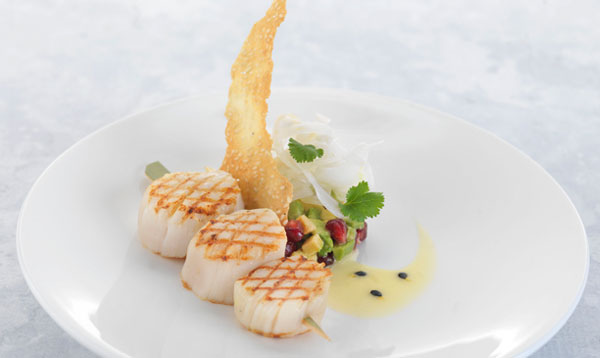 Grilled Scallops